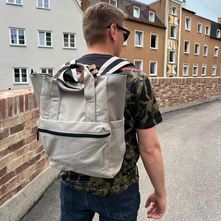 Actual product image Aporti Daypack Florence Beig (12 l, Hand luggage (up to 50 litres))