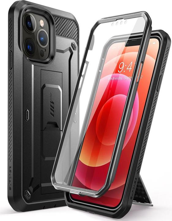 Actual product image Supcase Dėklas Unicorn Beetle Pro Apple iPhone 13 Pro Max Juodas (Apple iPhone 13 Pro Max)