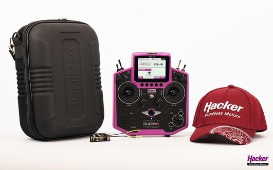Actual product image Hacker Handheld transmitter DS-12 Special Edition Carbon Purple Multimode