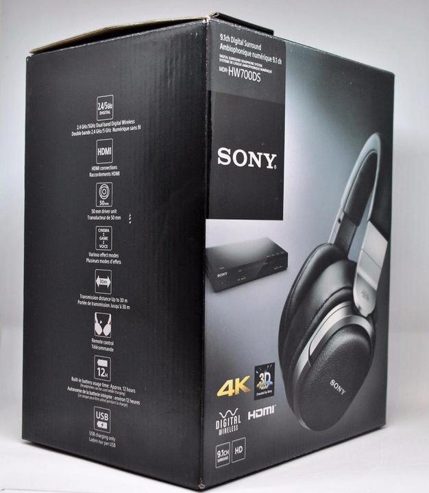 Actual product image Sony MDR-HW700DS Wireless Surround Headphones (12 h, Wireless)