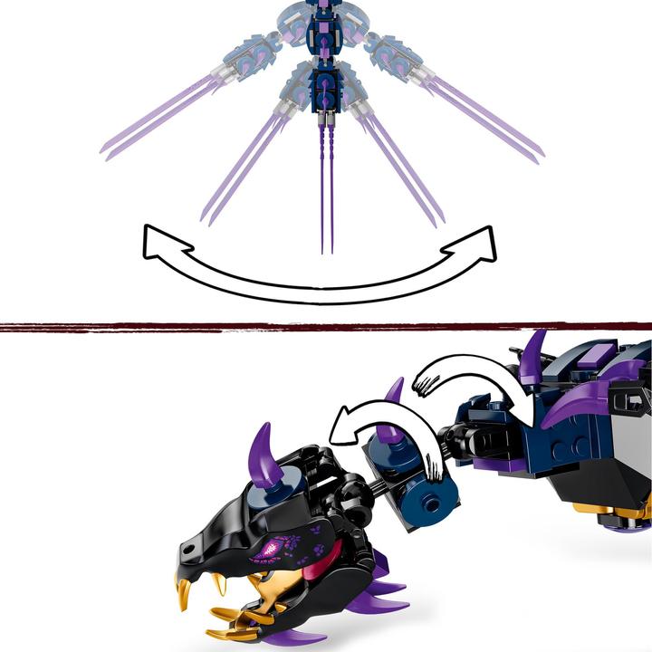 Immagine prodotto LEGO Ninjago - Il drago del Signore Supremo (71742, LEGO Ninjago, Set LEGO rari)