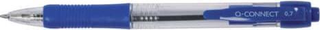 Image du produit Q-Connect Stylo à bille rétractable (Bleu, 10 x)