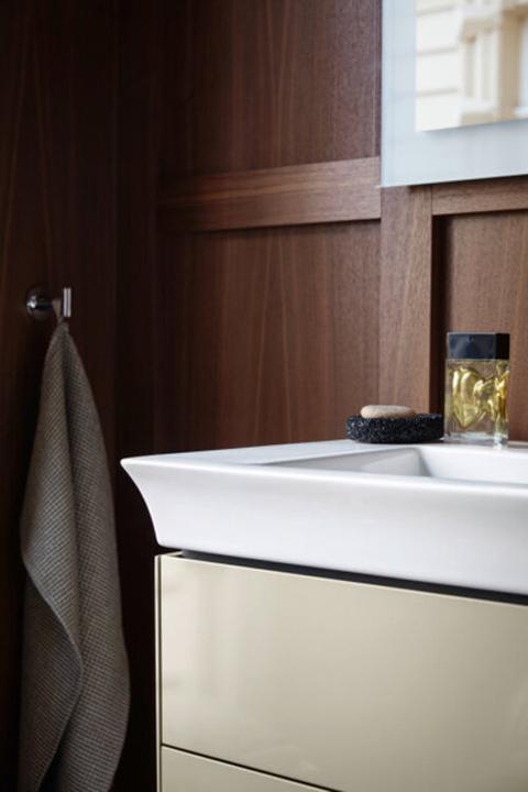 Actual product image Duravit Furniture washbasin WHITE TULIP m ÜL m HLB without tap hole 1050x490mm white (490 mm, 1050 mm)