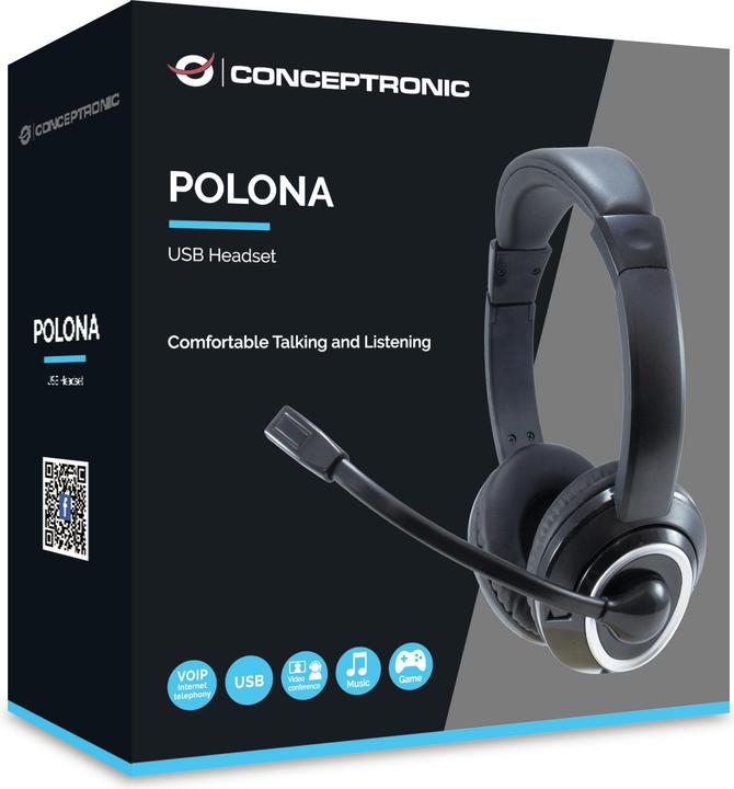 Produktbild Conceptronic Polona POLONA01B (Kabelgebunden, USB-A)