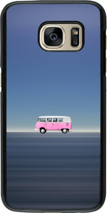 Actual product image PhoneLook Cover Spring 23 pink bus (Samsung Galaxy S7)
