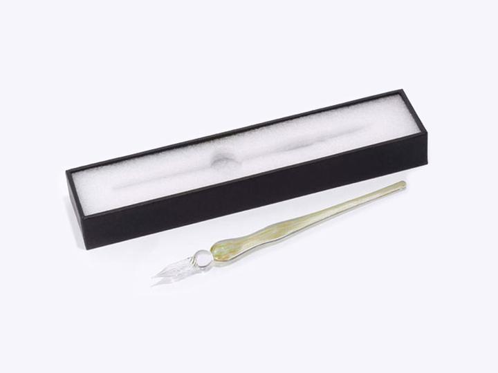 Immagine prodotto Guitar Portapenne in vetro 17cm (Oro)