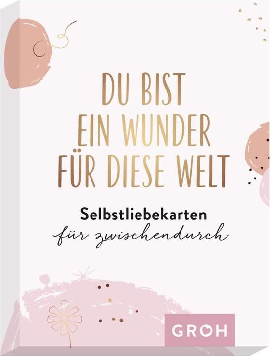 Produktbild Du bist ein Wunder für diese Welt - Selbstliebekarten für zwischendurch (1 Stk.)