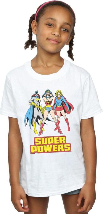 Image du produit Wonder Woman - T-shirt SUPER POWER - Fille (128)