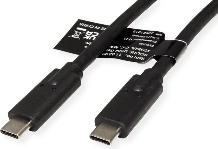 Actual product image Roline USB C – USB C (0.50 m, USB 4.0)