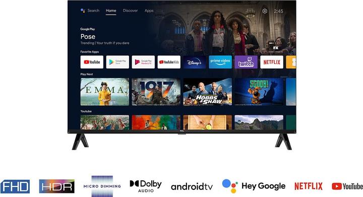 Actual product image TCL 32S5400A (32", LED, HD, 2023)