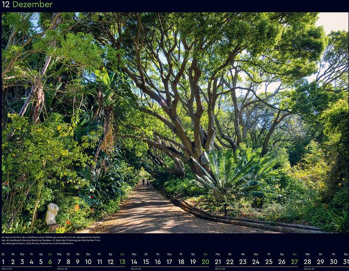 Image du produit Die schönsten Gärten der Welt - Wandkalender 2026 (60 x 45 cm, Couverture rigide, Allemand)