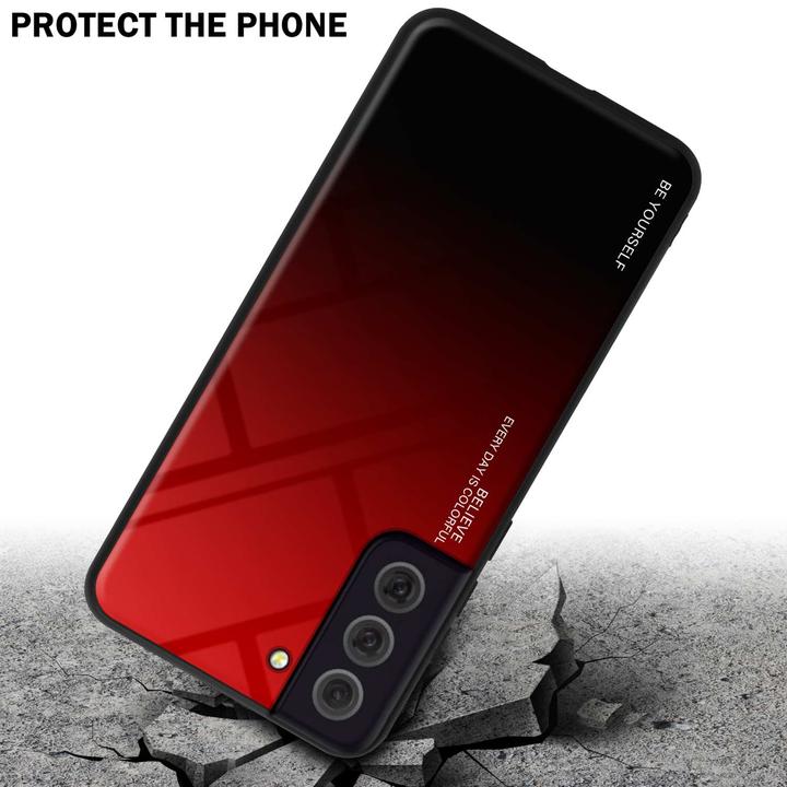 Produktbild Cadorabo TPU 2 Farben Glas Hülle (Samsung Galaxy S22+)