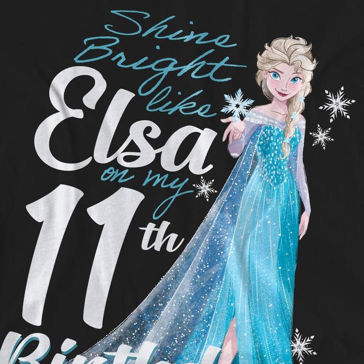 Produktbild Disney Frozen Bright Like Elsa TShirt 11. Geburtstag (XL)