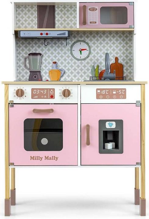 Actual product image Mally Wooden kitchen set Bjorn Pink