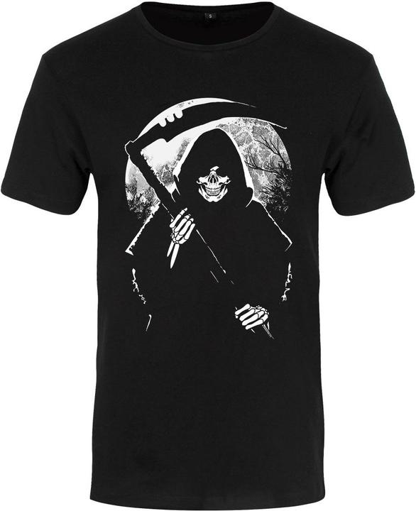 Grindstore TShirt mit Sensenmann und Mond (XS)