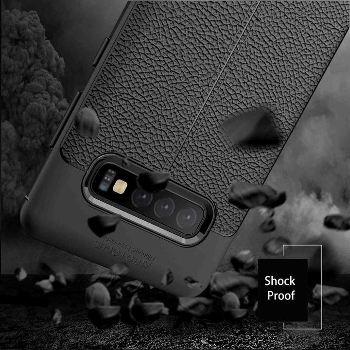 Immagine prodotto Cadorabo Copertura in TPU con struttura in similpelle (Samsung Galaxy S10+)