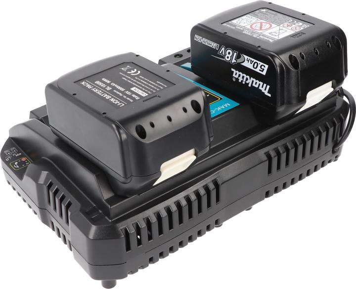 Actual product image AccuCell Power set consisting of 2x BL18500 battery and 2x quick charger for Makita 14.4V, 18V (18 V)