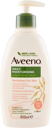 Immagine prodotto Aveeno Crema idratante per il corpo per pelli secche Yogurt idratante quotidiano 300ml (Crema corpo, 300 ml)