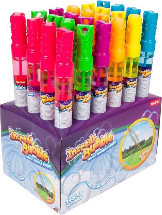 Actual product image Toi-Toys Incredibubble Bubble Sword 148 ml, set of 24
