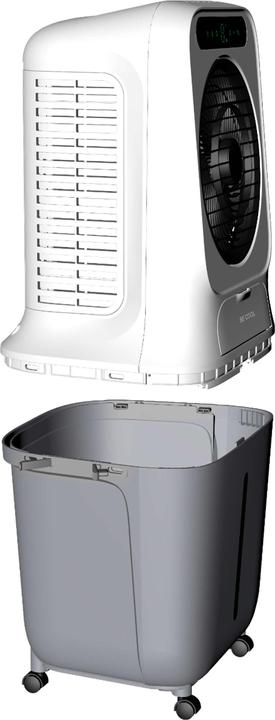 Actual product image Be Cool Premium air Cooler BC25ACP2501W white/gray (20 m²)