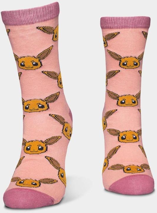 Produktbild Difuzed POKEMON - Crew - Pack de 3 paires de chaussettes (T35-38) (3er Pack, 35, 38)