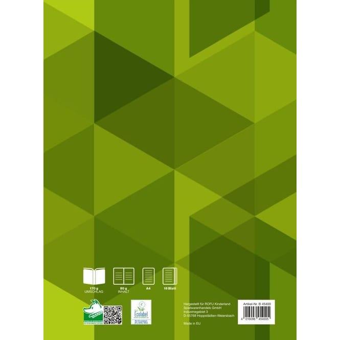 Produktbild MICA College Schulheft - DIN A4 - Lineatur 1 - liniert mit Kontrastlineatur - 16 Blatt (A4, Speziallineatur)