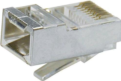 Produktbild EGB Modular Stecker 88 RJ 45S geschirmt 10 STK