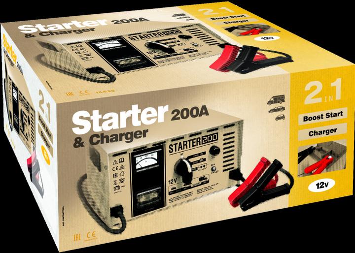 Image du produit GYS Chargeur et démarreur de batterie, START 200