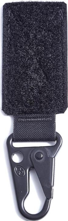 Terra B Key Holder Klett - Black (CORDURA 500 den Laminat, Clash Hook (Stahl))
