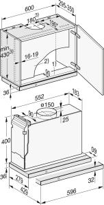Produktbild Miele DAS 4630 (Flachschirmhaube)