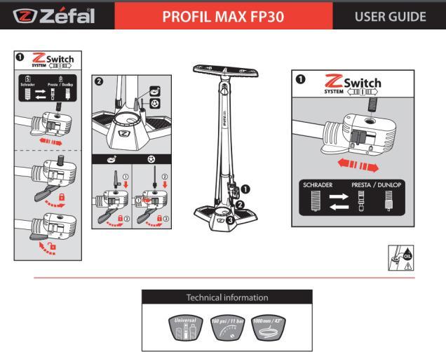 Produktbild Zefal Profil Max FP30