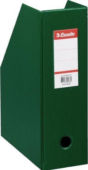 Actual product image Leitz Esselte Standard file folder, DIN A4, cardboard, green (W)100 mm with PVC film, foldable, with S (A4)