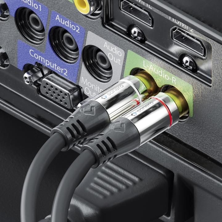 Produktbild Sonero 2x 3.5mm – 3.5mm (0.25 m, 3.5mm Klinke (AUX))