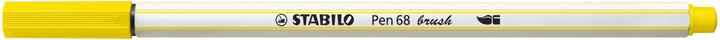 Actual product image STABILO Pen 68 brush Premium felt-tip pen (Lemon, 1 x)
