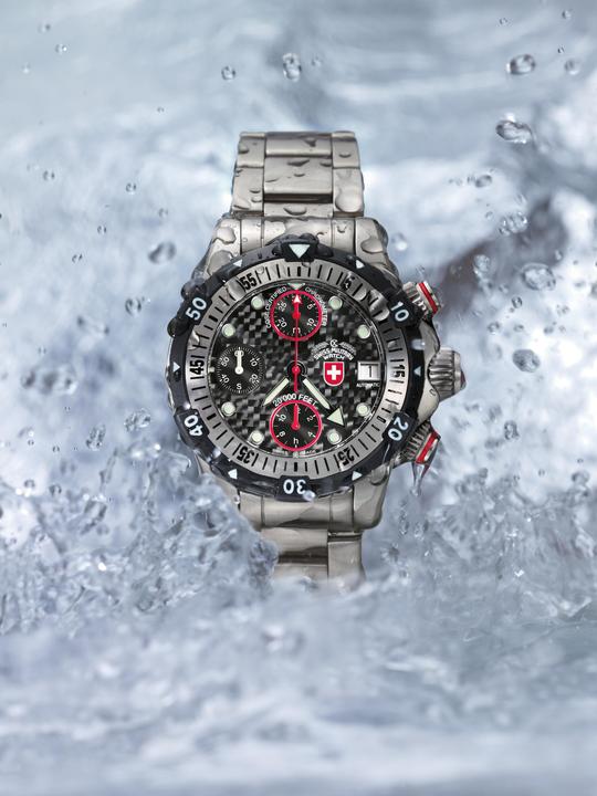 Image du produit Swiss Military 20 000 pieds (Chronographe, Montre analogique, Swiss Made, 46 mm)
