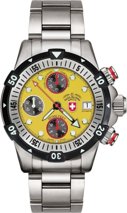 Image du produit Swiss Military 20 000 pieds (Chronographe, Montre analogique, Swiss Made, 46 mm)