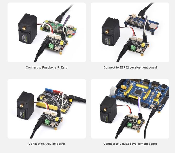Produktbild WaveShare Serial Bus Servo Driver Adapter (A) USB/UART