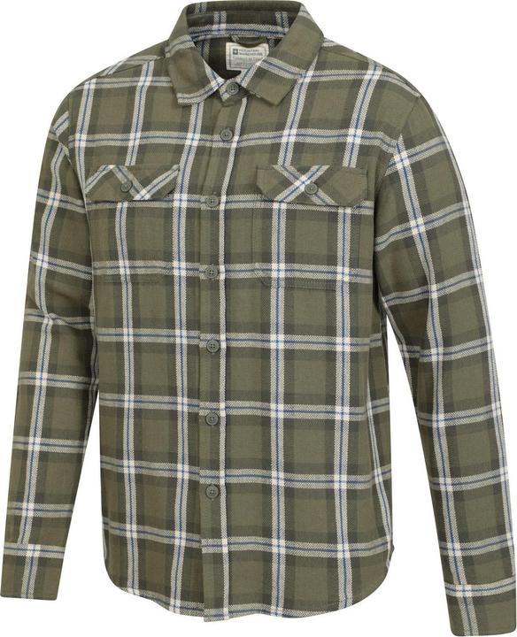 Actual product image Mountain Warehouse Mens Clyde Checked Shirt (XS)