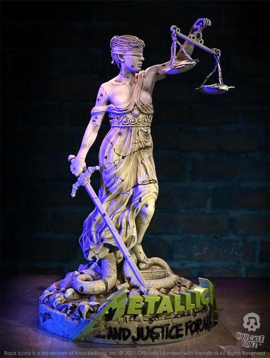 Produktbild Knucklebonz Rock Iconz on Tour: Metallica - Lady Justice Statue