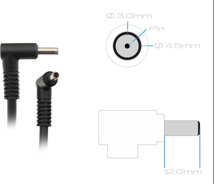 Immagine prodotto HP Adattatore AC ZBook 230W Slim Smart da 4,5 mm (230 W)