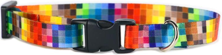 Actual product image Matteo Collar Plastic Buckle Pixele 24-40 cm - Dog Collar (Dog)