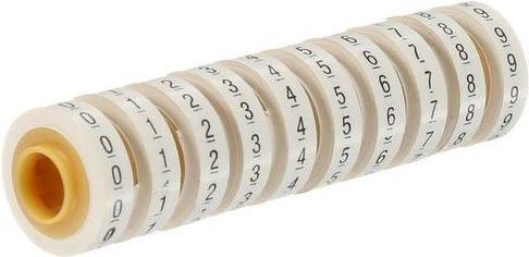 Actual product image 3M Wire marking tapes "0" to "9" SDR 2.5m