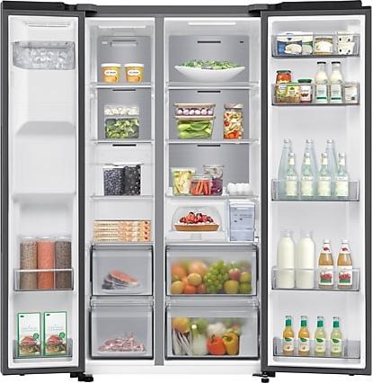 Produktbild Samsung RS70F Side-by-Side mit Metal Cooling und Wassertank, EEK: E (640 l)