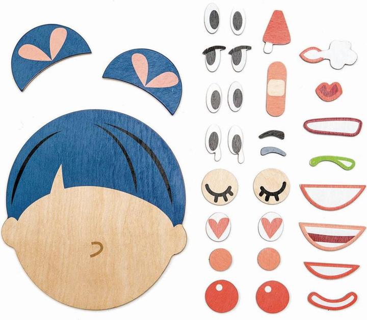 Produktbild Tender Leaf Toys Lustige Gesichter (Deutsch, Französisch, Italienisch, Englisch)