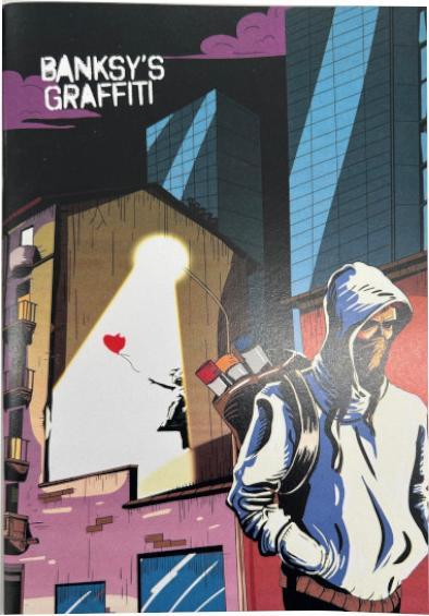 Actual product image Bansky Skizzenheft Graffity