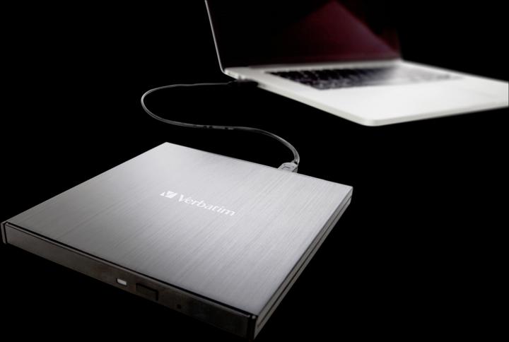 Productafbeelding Verbatim Slimline (DVD-station, CD-brander, CD-station, DVD-brander, Blu-ray brander, Blu-ray schijf)