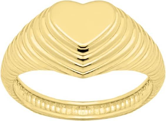Immagine prodotto Candy Anello Carli, argento 925, placcato oro (50, 925 Argento)