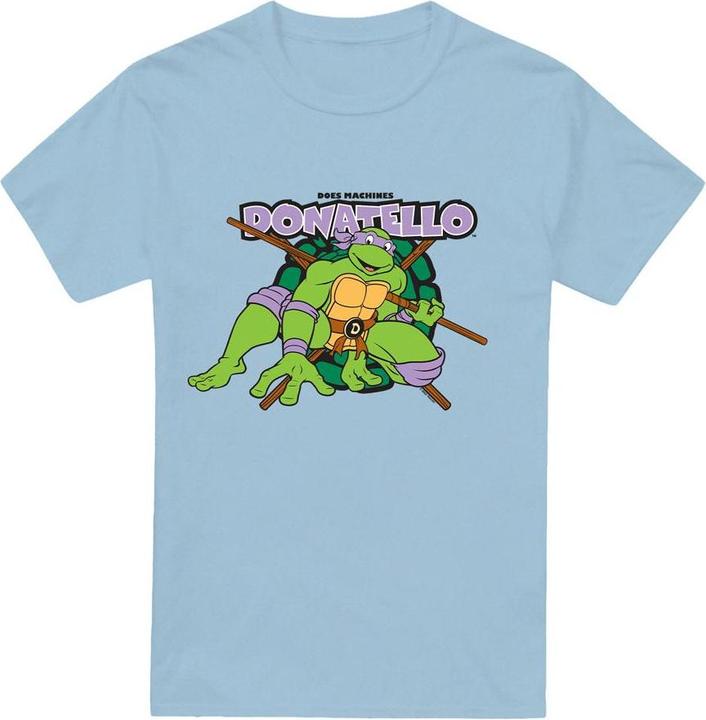Immagine prodotto Teenage Mutant NT Donatello Does Machines Maglietta Uomo (S)