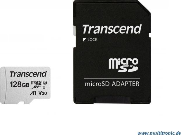 Produktbild Transcend 300S (128 GB, microSD, U3, UHS-I)