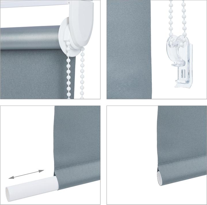 Actual product image Relaxdays Thermal blind (90 x 6.5 x 220 cm)